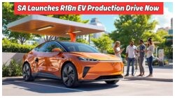 South Africa's Ambitious 2035 Goal: R1B Incentive Scheme Launched to Accelerate Full EV Transition