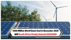 Will South Africa's $500M Boost in November Finally Deliver the 20,000MW Solar Power Promise?
