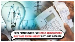 SASSA Joins Forces with Eskom: R500 Power Vouchers Now Available for Eligible Households!