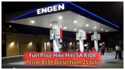 Brace Yourself: Petrol and Diesel Prices Set to Rise on 25 July with R1.08 and R1.34 Hikes