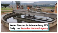 Johannesburg Faces Alarming July Water Crisis: 35% Supply Loss Daily Spurs Government Intervention