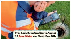 Starting August 23, 2025: New Leak Detection Program Promises 35% Water Savings for Millions