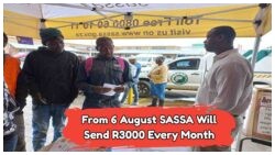 SASSA Announces R3,000 Grant Boost for Millions Starting 6 August!