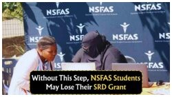 R370 SRD Grant in Jeopardy: NSFAS Sets Urgent ID Reverification Deadline This July!
