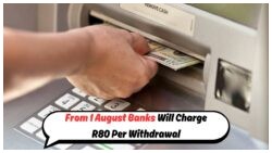 Customers Outraged as R80 ATM Fee Hike Takes Effect on 1 August