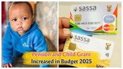 South Africa's 2025 Budget Brings Relief: Pensioner Grants Rise to R2,315, Child Support Hits R560