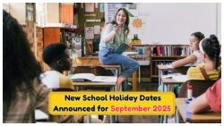 Spring Holidays Kick Off Early on 23 September—Students Celebrate with New Calendar!